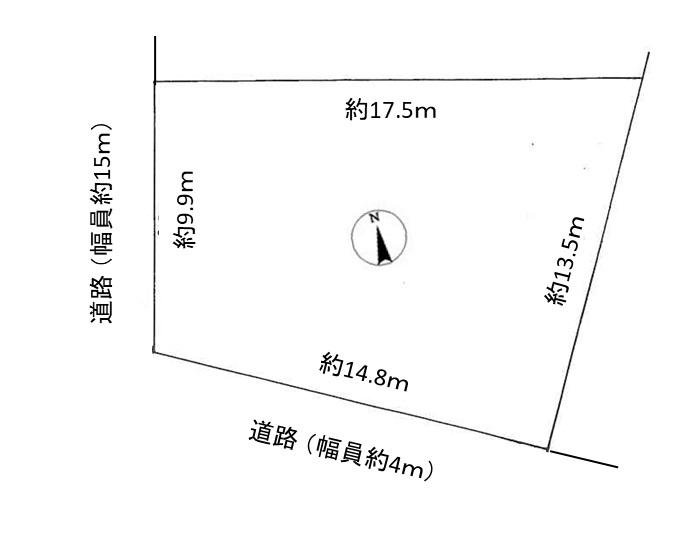 美濃加茂市太田町　測量前